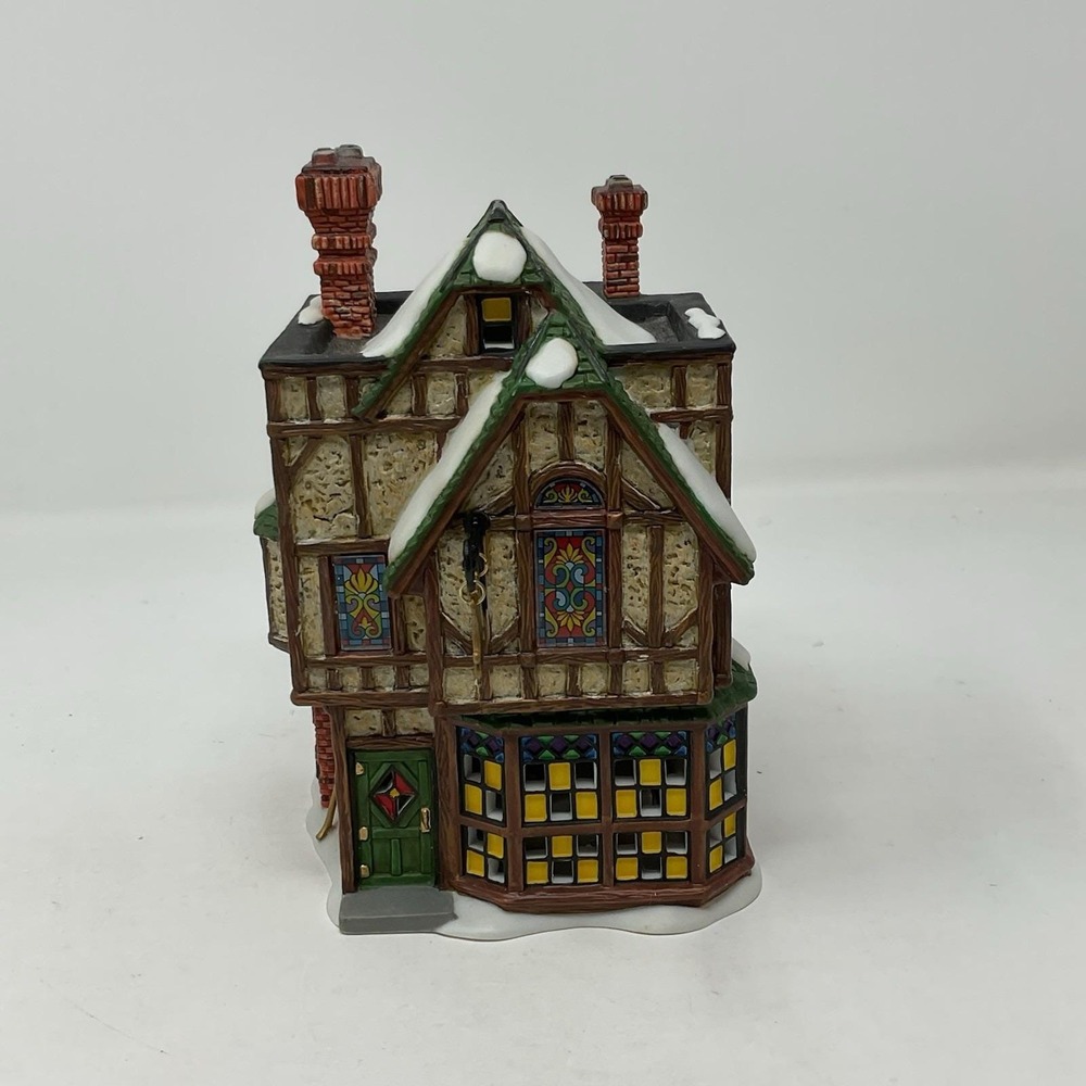 Dept 56 Dickens Village William & Robert Glaser Stained Glass 56.58751 READ